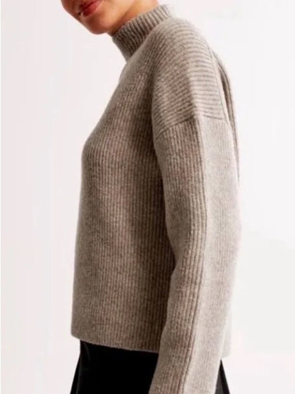 Abercrombie & Fitch Women's
Easy Funnel Neck Sweater - Picture 2 of 6